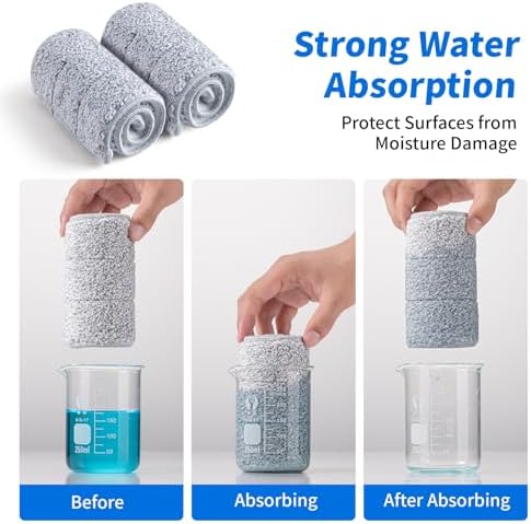 Oshang Flat Mop OG7 Replacement Pad 145 X 45 Microfiber Mop Head Refill