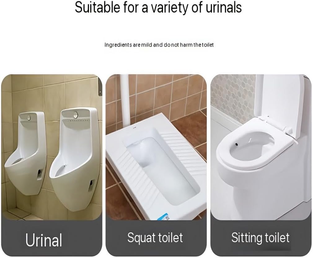 Toilet Gel Stamp with 7 Scent Options