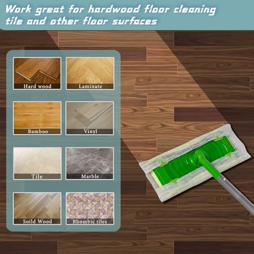 UKEENOR 50 Count Dry Mop Refills 78x118 Inch Extra Thick