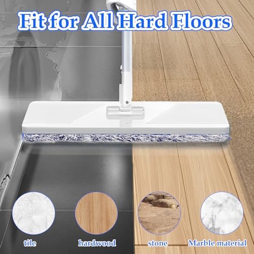 STARVAST 10 Pack Microfiber Mop Pads for Hardwood Floors