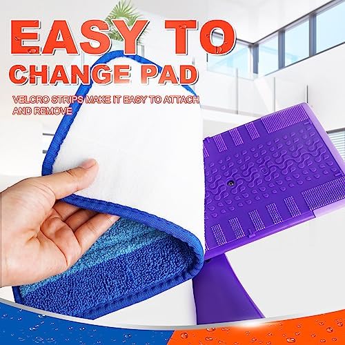 DR DAPPER Reusable Wet Jet Pads 2 Pack Blue 1