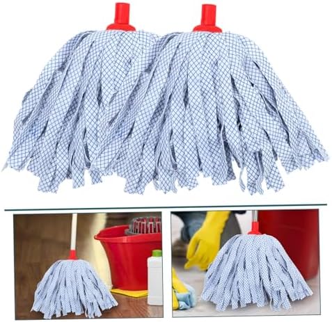 2pcs Non-Woven Mop Head Replacements for Spin Mop