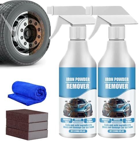 Guhfkpa Car Rust Iron Particle Remover Spray 1
