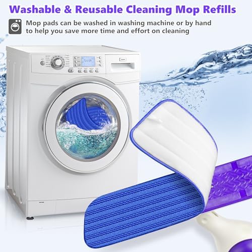 Reusable Mop Pads for Swiffer PowerMop 5 Pack