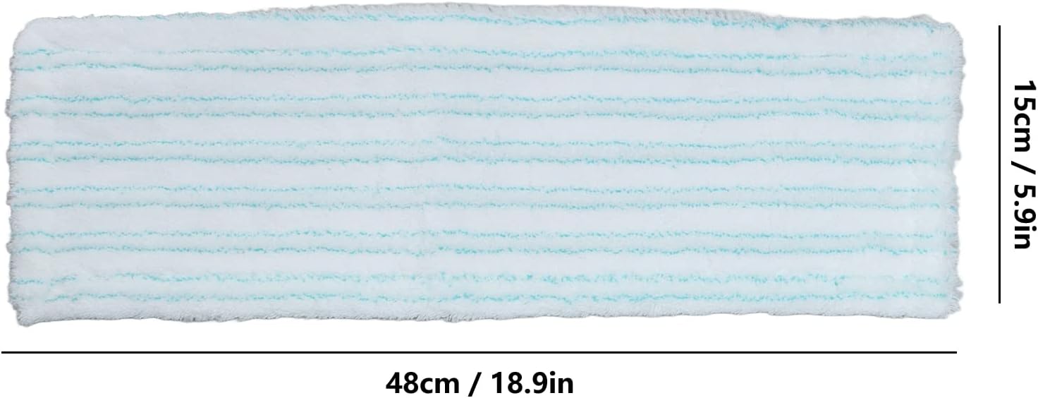 2Pcs Reusable Cotton Mop Head for Leifheit
