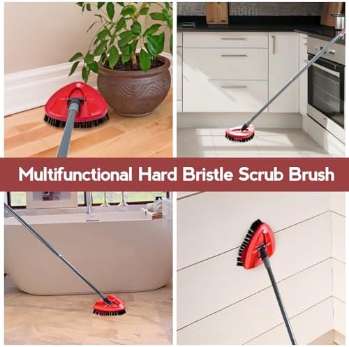 Koolstuffs 2PCS Spin Mop Scrub Brush Head for EasyWring 1 Tank