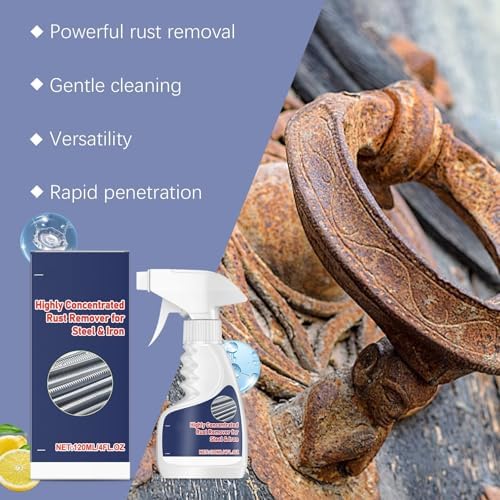 Heavy Duty Rust Remover Spray for Metal Surfaces