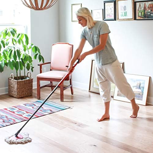 FAMEBIRD 3 Pack Microfiber Mop Refills Easy Cleaning Replacement Heads