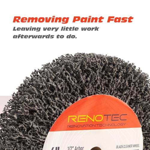 RENOTEC 6x1x1 Inch Black Rust Remover Cleaner