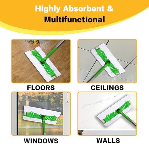 Atecess Dry Sweeping Cloths 100-Pack for Swiffer