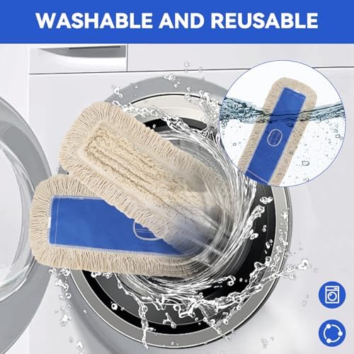 GreeSuit Commercial Microfiber Mop Pad Refill 24x5