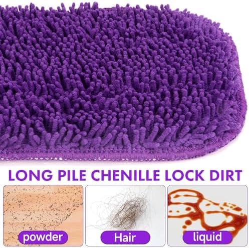 6 Pack Reusable Mop Pads for Swiffer WetJet 1
