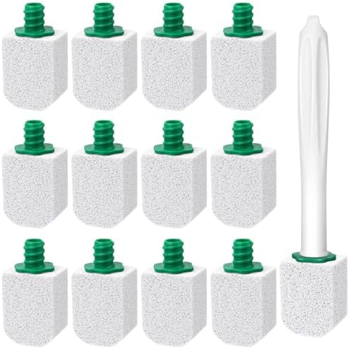 12PCS Pumice Stone with Long Handle for Toilet Cleaning