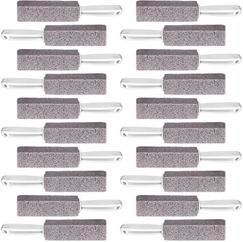 20 Pack Pumice Stones with Handle for Toilet and Bath