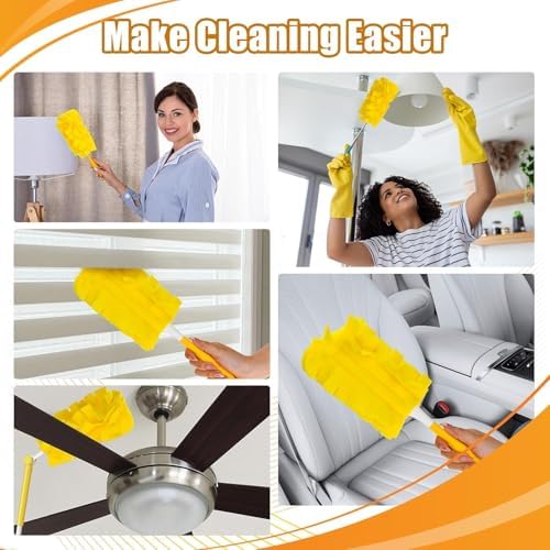 Febsow 2Pack Reusable Swiffer Dusters Refills