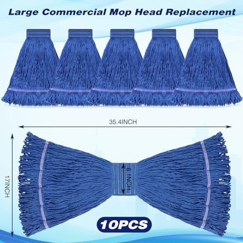 Nuogo 10 Pack 24oz Heavy Duty Mop Heads