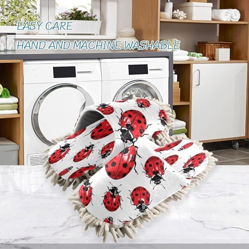 Zhirexin Seven Star Ladybug Cleaning Slippers