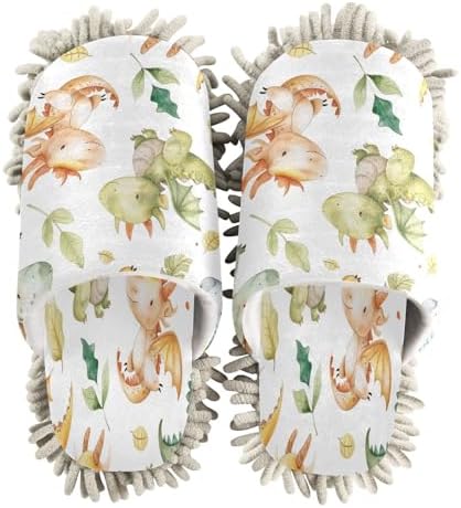 Zhirexin Water Dragon Cleaning Mop Slippers