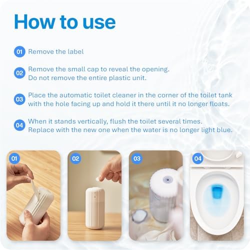 Fresh Fresh Automatic Toilet Bowl Cleaner 8 Bottles