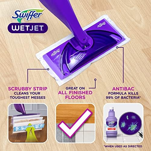 Swiffer WetJet Hardwood Floor Cleaner Refill 15 Count
