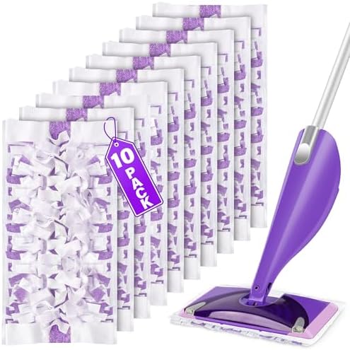 UMAYCOOL 10-Pack Swiffer WetJet Mop Pad Refills