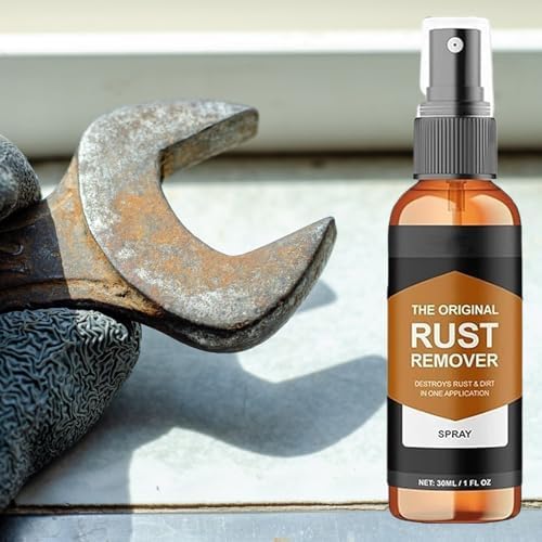 Car Rust Remover Spray 30ml for Metal and Concrete Cleaning