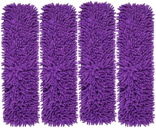 4 Pack ZIONYA Pet Microfiber Mop Pads for Bona Mops