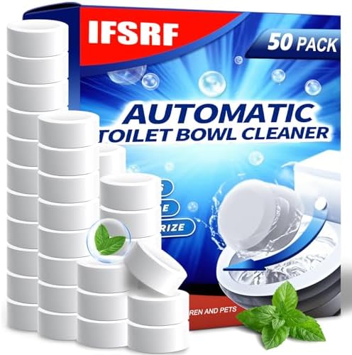 IFSRF Toilet Cleaner 50-Pack Fast Dissolving Deodorizing