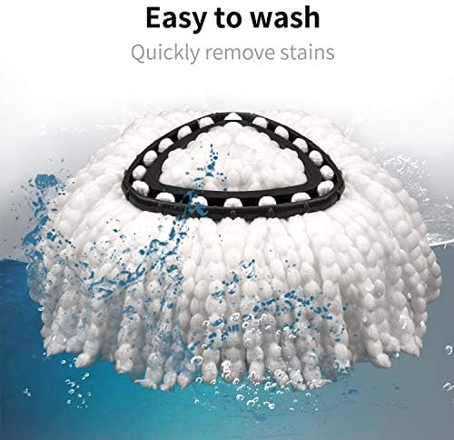 3 Pack DANGSHAN Mop Refills for Spin Mop