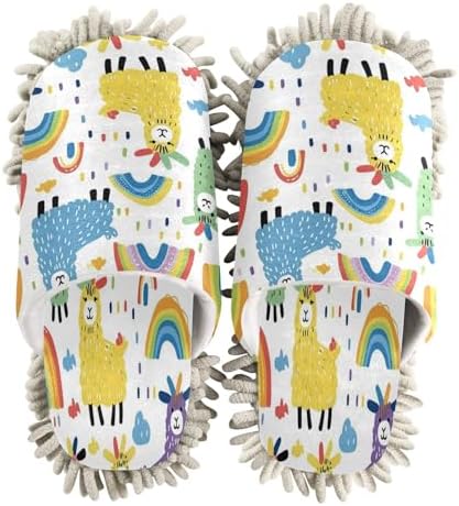 Zhirexin Mop Slippers with Microfiber Cushion