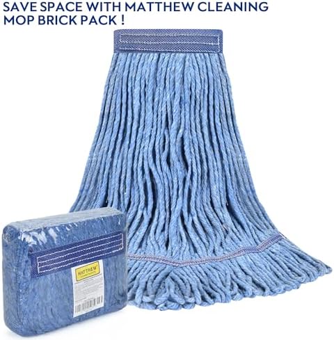 L Luke Supply Matthew Heavy Duty Mop Head 72-Pack Replacement