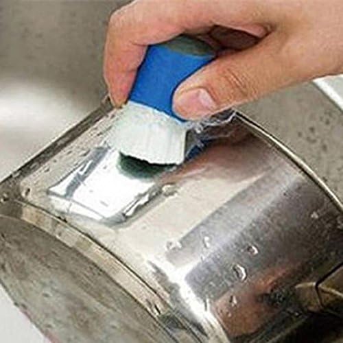 2Pcs Magic Stainless Steel Rust Remover Brush