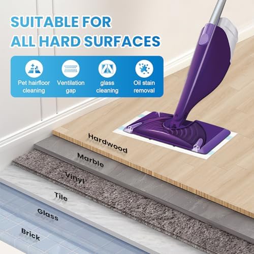 60 Count Swiffer Wet Jet Mop Pad Refills - High Absorbent Cotton