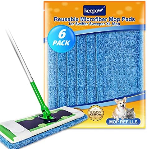 KEEPOW XL Dry Sweeping Cloths for Swiffer Sweeper