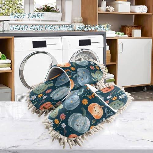 Zhirexin Halloween Cleaning Mop Slippers 1