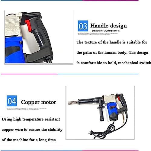 High-Power 1100W Electric Needle Scaler for Rust and Paint Removal