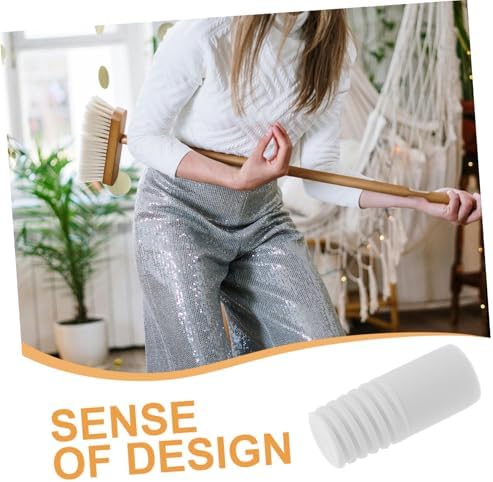20pcs Durable Threaded Broom Handle Tips for Mopping