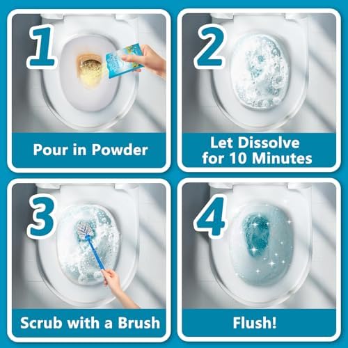 Krris Cleaning Expert Daylily Foam Toilet Cleaner 4-Pack