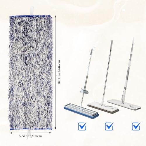 STARVAST 10 Pack Microfiber Mop Pads for Hardwood Floors