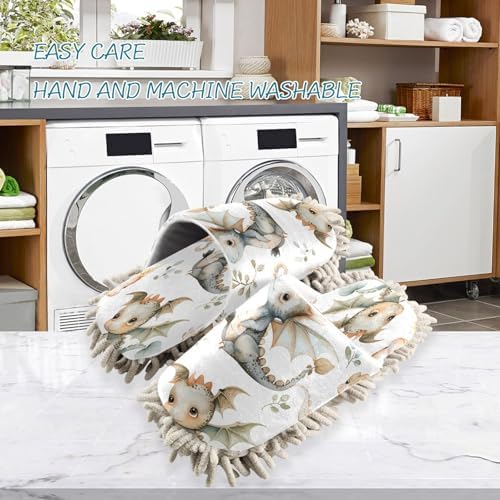 Zhirexin Cute Cartoon Water Dragon Cleaning Slippers 1