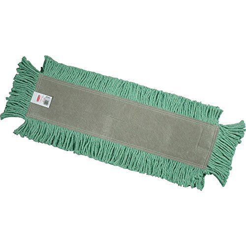 Rubbermaid Commercial Cut-End Dust Mop Pad 60-inch White 1