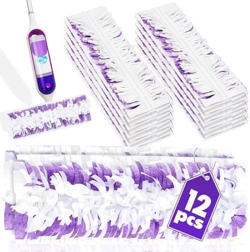 12 Count Swiffer Power Mop Replacement Pads - Multi-Surface Safe Cleaning
