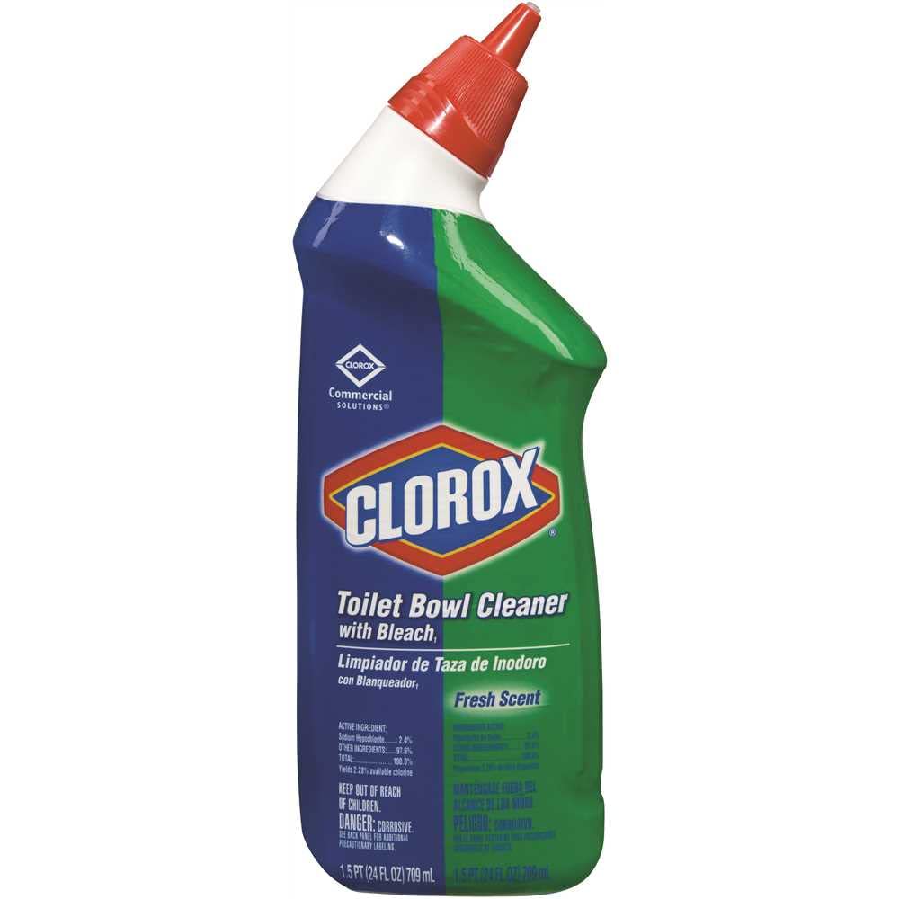 Clorox Toilet Bowl Cleaner with Bleach 24oz Case of 12