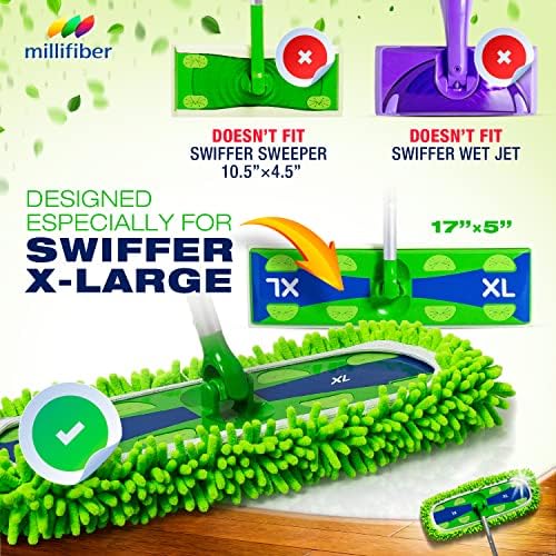 Millifiber X-Large Dust Mop Refill 6 Pack - Pet Friendly