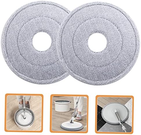 2pcs Easy Clean Mop Head Refills for Household Commercial Use