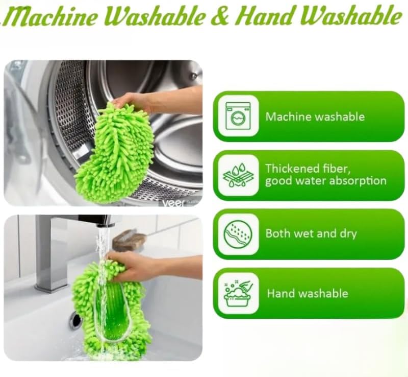 12Pcs Microfiber Mop Pads for Swiffer Sweeper