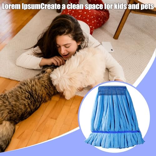 5 Pcs Commercial Mop Head Replacement Tubes