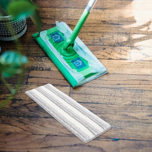 5pcs Self-Adhesive Microfiber Mop Pads Replacement