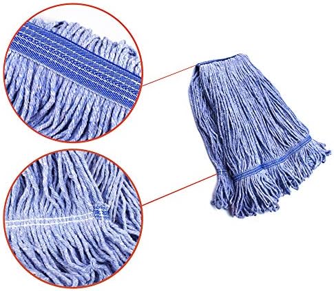 NIUBEE Heavy Duty Commercial Mop Head Refills 6 Large