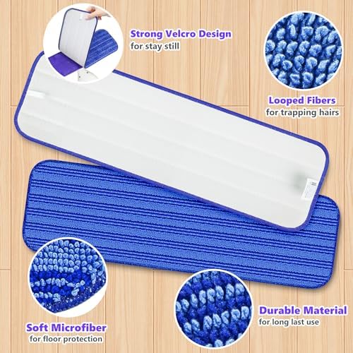 Reusable Mop Pads for Swiffer PowerMop 5 Pack